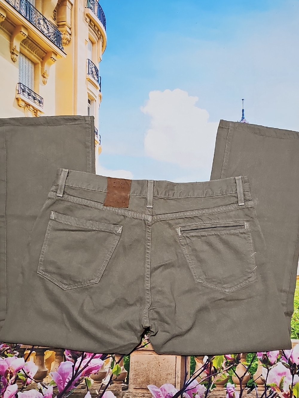 Billy Reid Heirloom Tan Jeans Size 34 Short - Picture 6 of 6